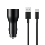 Huawei Car Charger 2 USB Fast Charging 40W CP37 Black