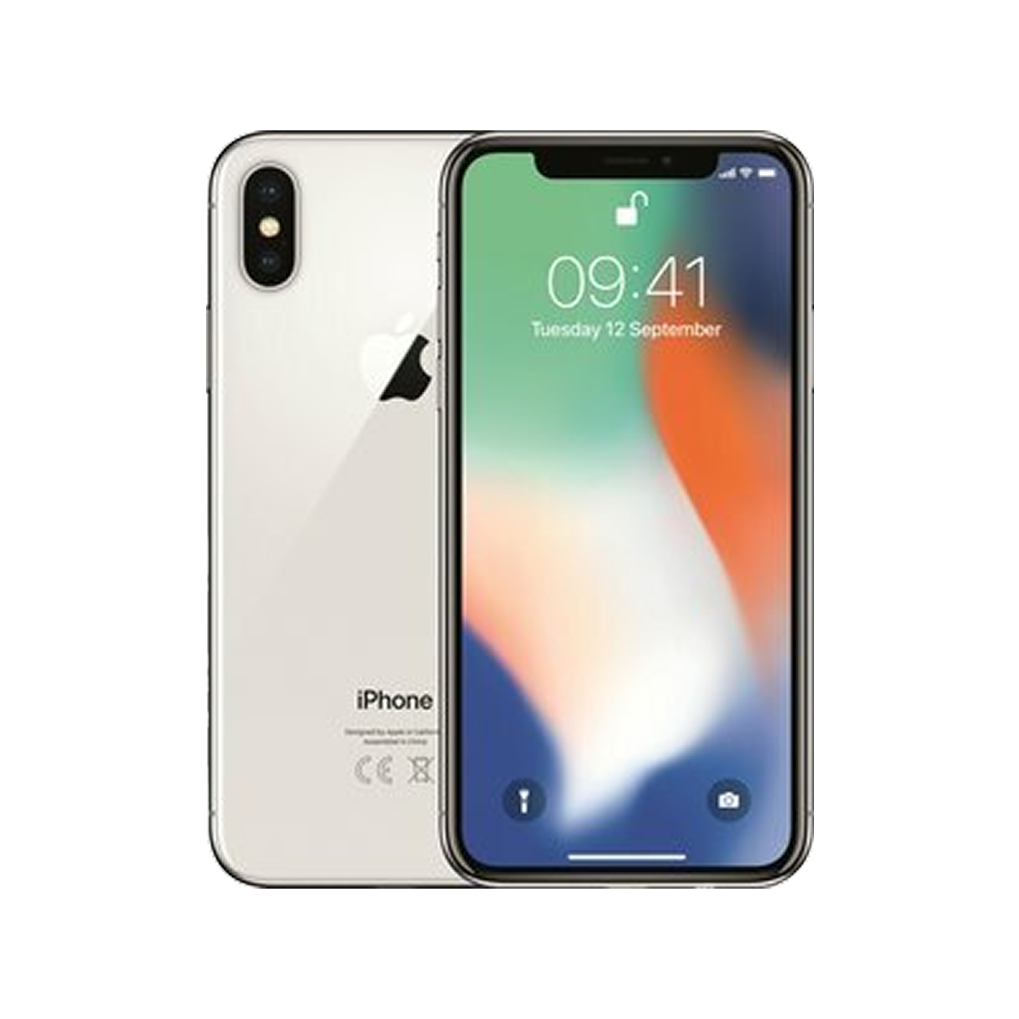 Used iPhone X 64GB Silver A-Grade