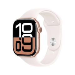 Apple Watch Series 10 GPS 46mm Rosegoud AC, Light Blush Sport Band - M/L