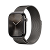 Apple Watch Series 10 GPS + Cellular 46mm Slate TC, Slate Milanese Loop - M/L