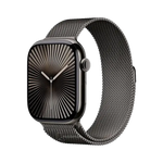 Apple Watch Series 10 GPS + Cellular 46mm Slate TC, Slate Milanese Loop - M/L