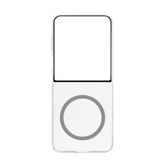 Galaxy Z Flip7 Clear Magnet Case Transperant
