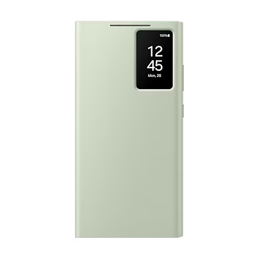 Galaxy S24 Ultra Smart View Wallet Case | Light green