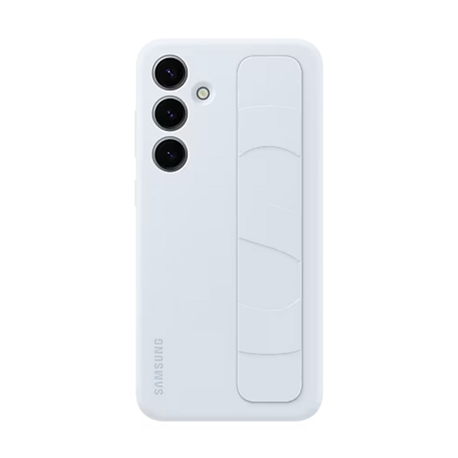 Galaxy S24+ Standing Grip Case | Light blue