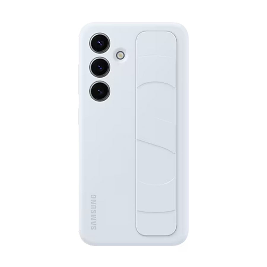 Galaxy S24 Standing Grip Case | Light blue