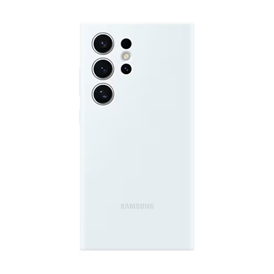 Galaxy S24 Ultra Silicone Case | White
