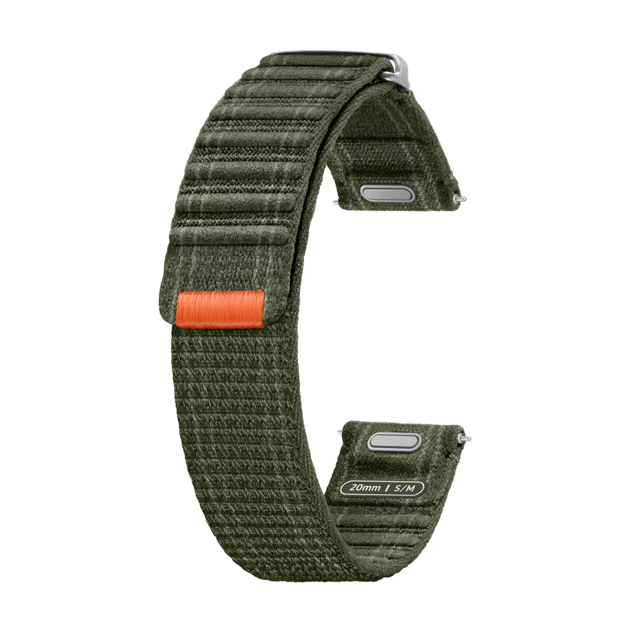 Galaxy Watch 7 & Watch 7-Small Fabric Band (S/M) Green
