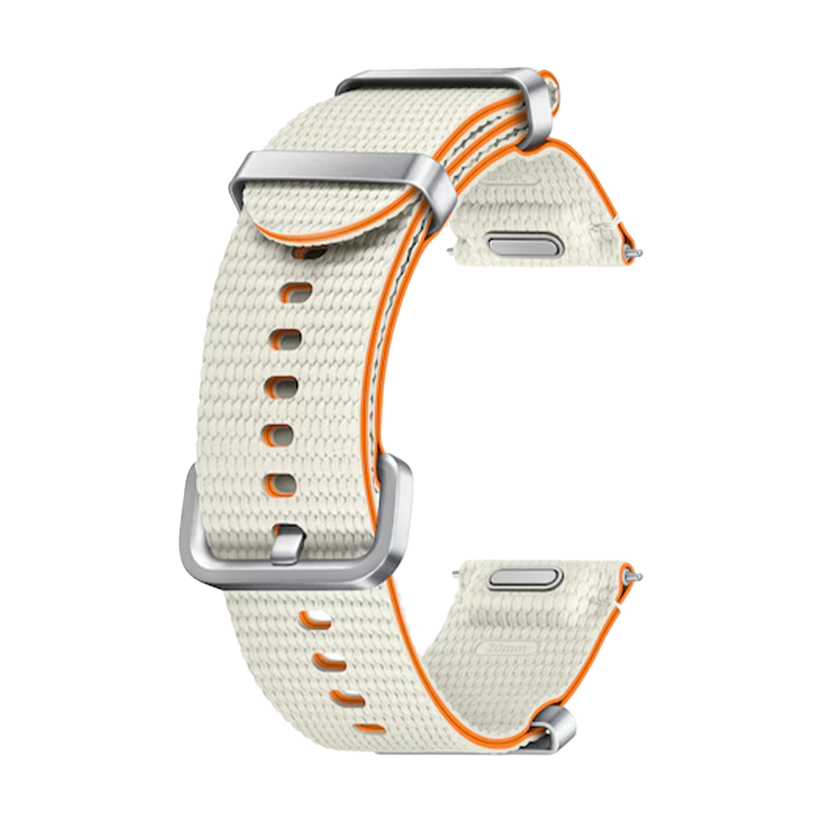 Galaxy Watch 7 & Watch 7-Small Athleisure Band (S/M) Cream