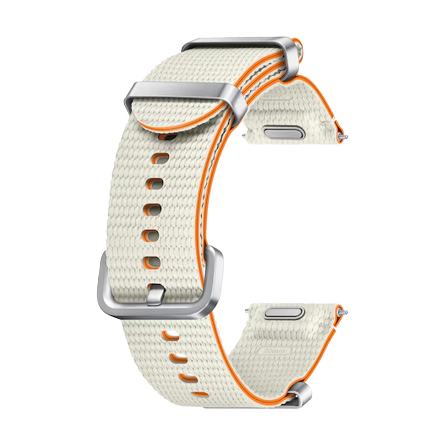 Galaxy Watch 7 & Watch 7-Small Athleisure Band (S/M) Cream