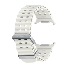 Galaxy Watch Ultra Marine Band Wite sand