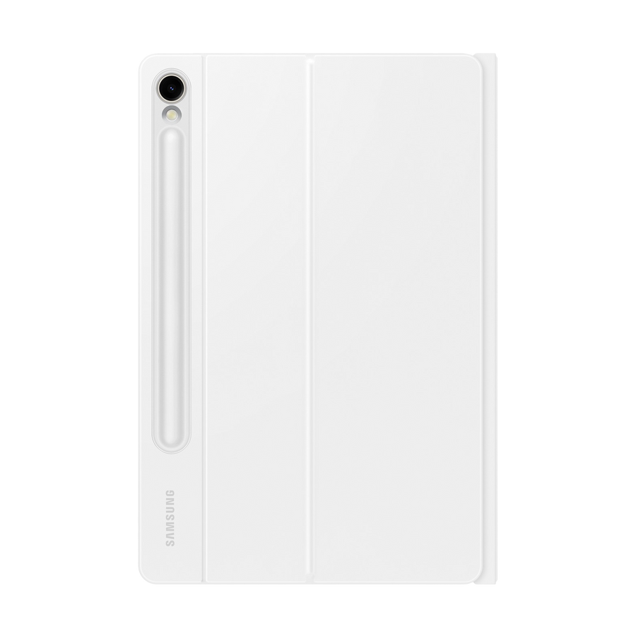 Galaxy Tab S10 FE | S9 | S9 FE AI Book Cover Keyboard QWERTY White