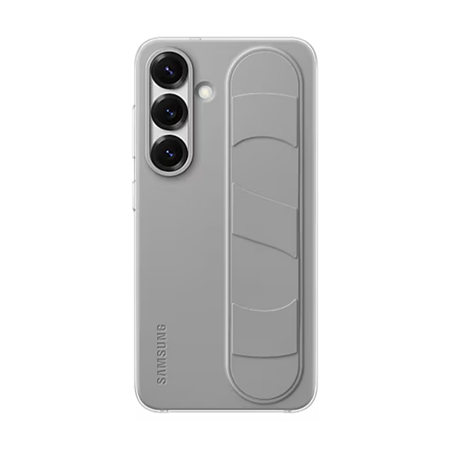Galaxy S25 Standing Grip Case Grey