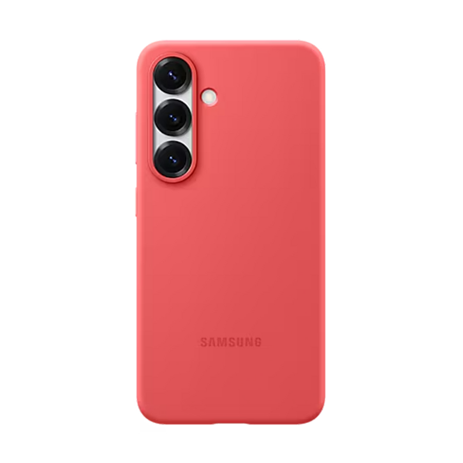 Galaxy S25 Silicone Case | Red