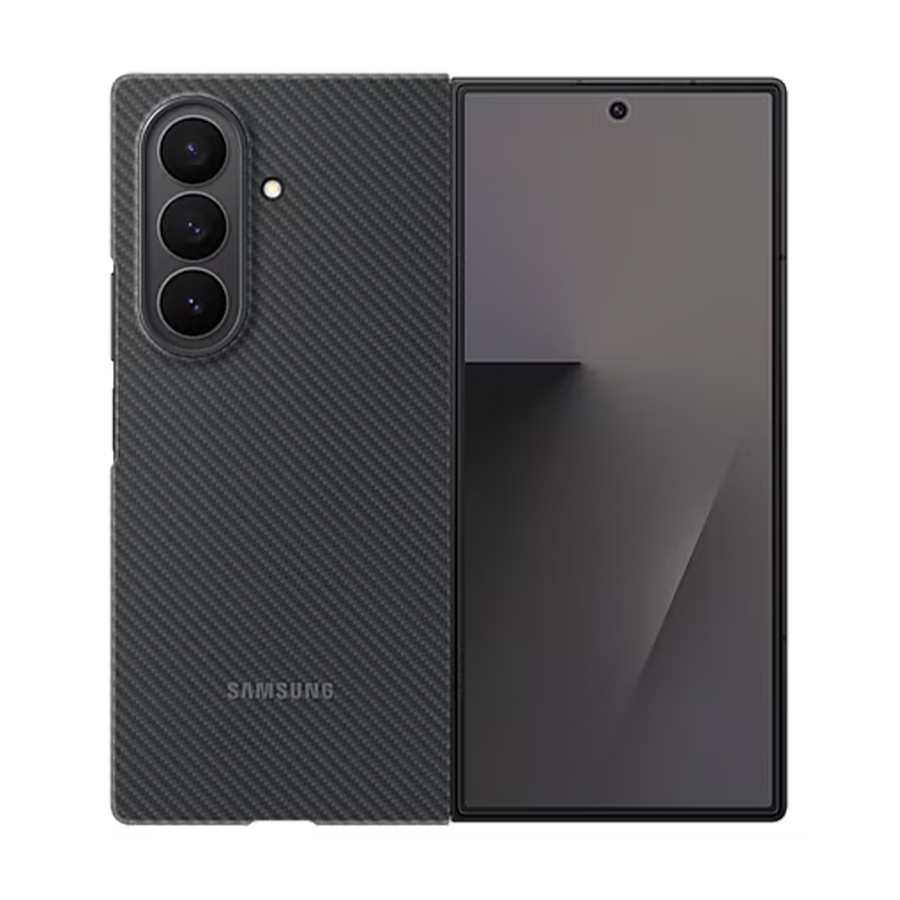 Galaxy Z Fold7 Carbon Shield Case Black