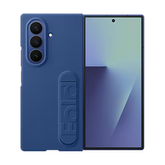 Galaxy Z Fold7 Silicone Case Blue