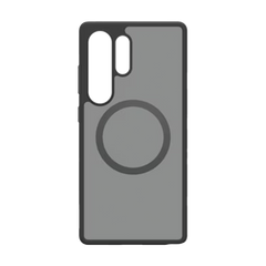 Galaxy S25 Ultra Clear Magnet Case Black Frost Black