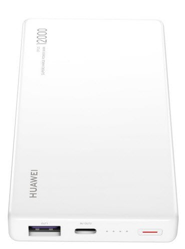 Huawei Powerbank (Type C) 12,000 mAh CP12s White