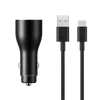 Huawei Car Charger 2 USB Fast Charging 40W CP37 Black