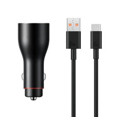 Huawei Autolader 2 USB Snelladen 40W CP37 Zwart
