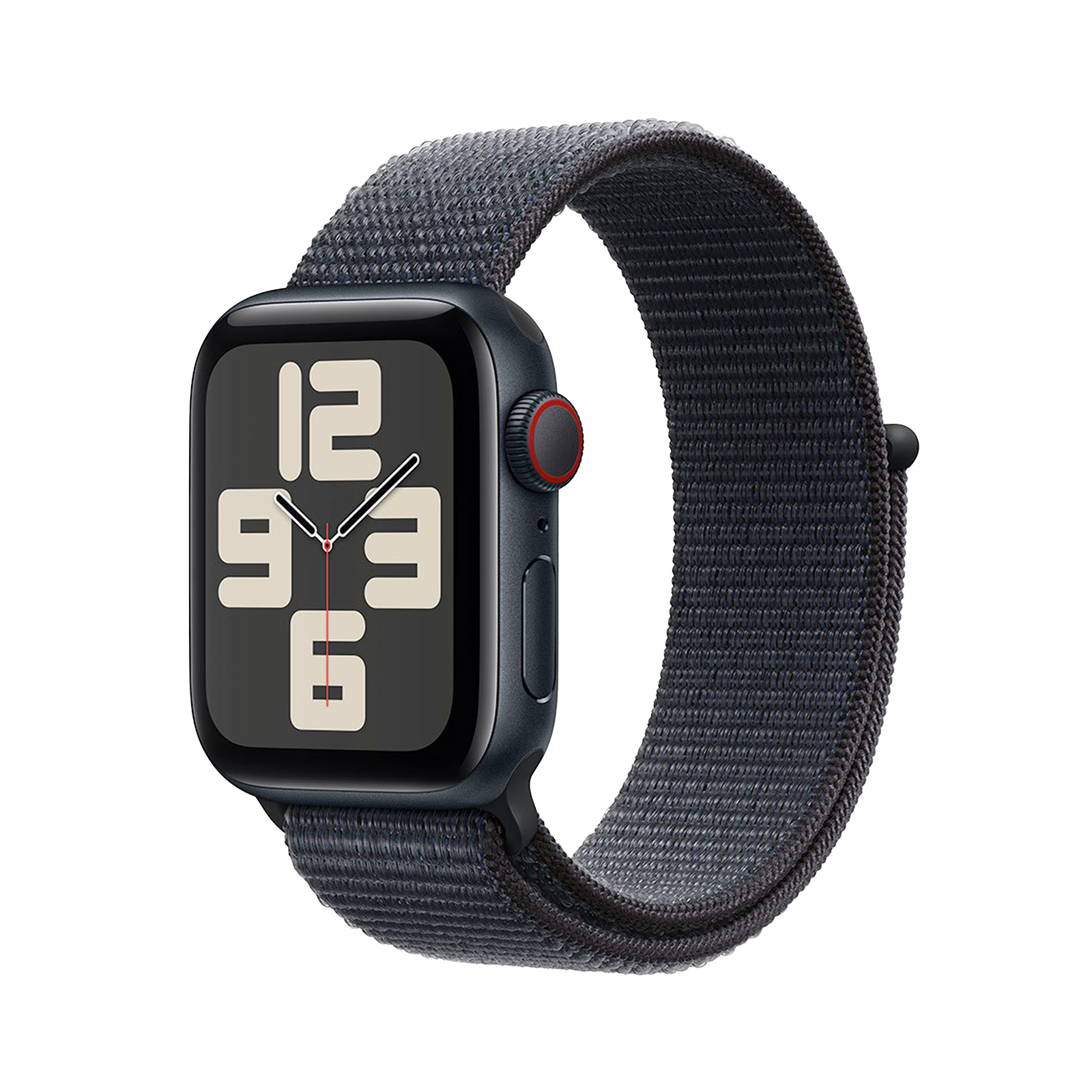 Apple Watch SE GPS + Cellular 44mm Midnight AC, Ink Sport Loop