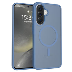 Fe'nomenal Samsung Galaxy A57 ColorShield Backcover met MagSafe - Marineblauw, hoesje op het toestel