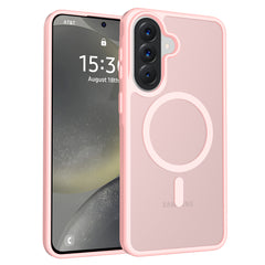 Fe'nomenal Samsung Galaxy A57 ColorShield Backcover met MagSafe - Roze, hoesje op het toestel