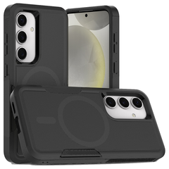 Fe'nomenal Samsung Galaxy S25 Armour Backcover - Zwart, productfoto