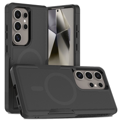 Fe'nomenal Samsung Galaxy S25 Ultra Armour Backcover - Zwart, productfoto