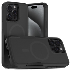 Fe'nomenal iPhone 15 Pro Max Armour Backcover - Zwart, productfoto