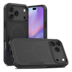 Fe'nomenal iPhone 17 Pro Max Armour Backcover - Zwart, productfoto