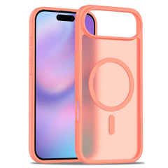 Fe'nomenal iPhone Air ColorShield Backcover met MagSafe - Oranje, hoesje op het toestel