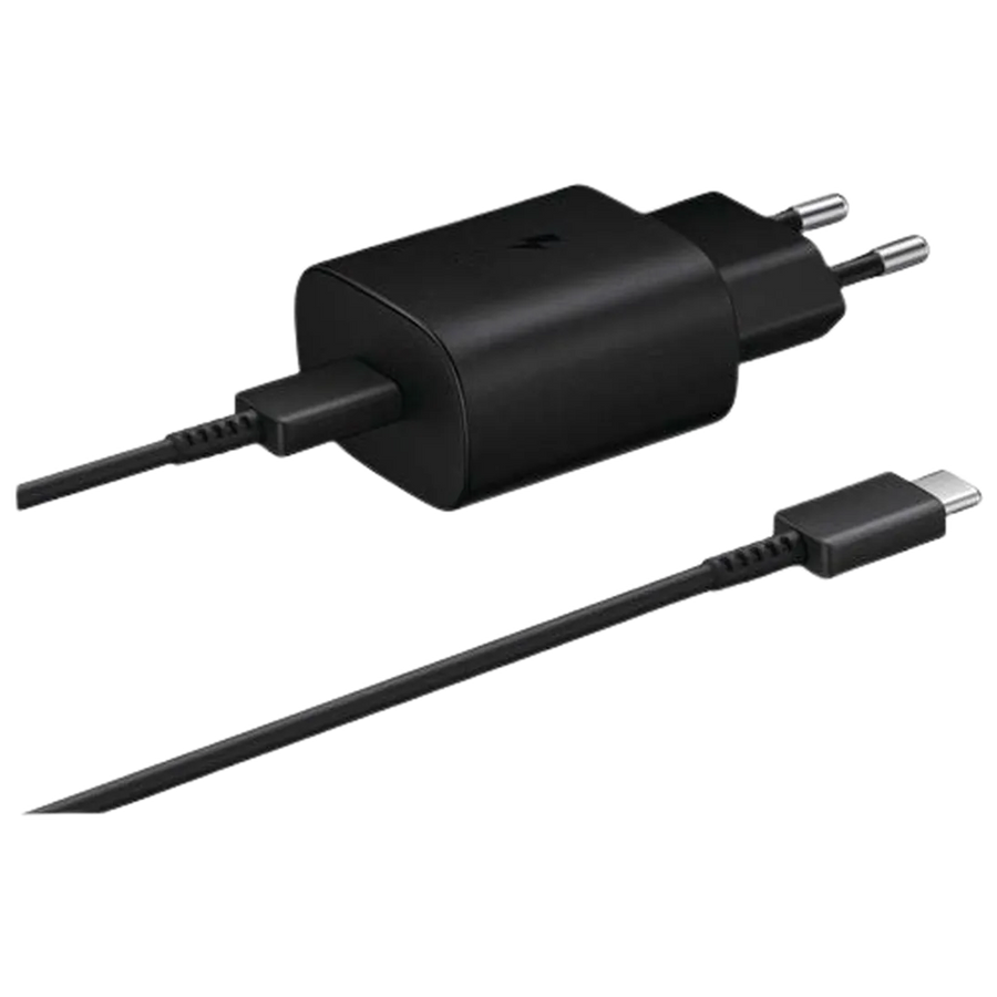 Samsung USB-C Fast charger 25W + USB-C Cable EP-TA800 Black