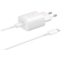 Samsung USB-C Fast charger 25W + USB-C Cable EP-TA800 White