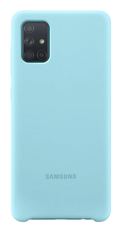 Samsung Galaxy A71 Silicone Case EF-PA715 Blauw