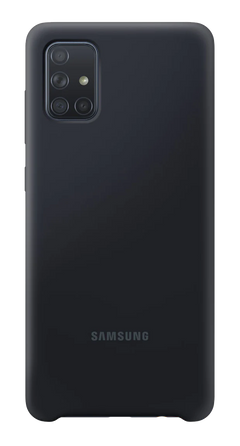 Samsung Galaxy A71 Silicone Case EF-PA715 Zwart